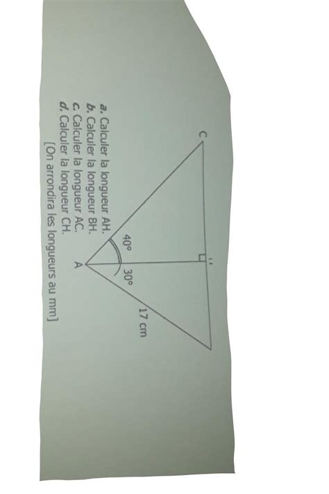 Bonsoir Pourrez Vous Maidez Pour Cette Exc Svp Nosdevoirs Fr