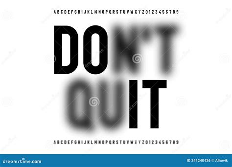 Donâ€™t Quit, Do it Motivational Poster Stock Vector - Illustration of english, itquot: 241240426