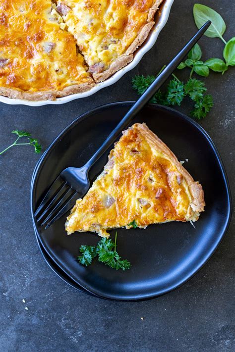 Ham And Cheese Quiche Recipe With Sour Cream At Diana Colbert Blog