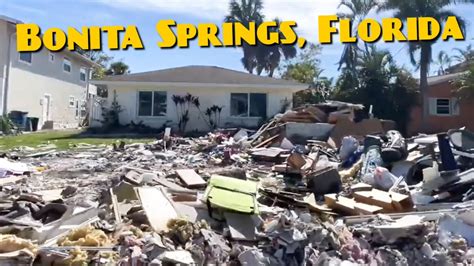 How Hurricane Ian Impacted To Bonita Springs Florida Explained In