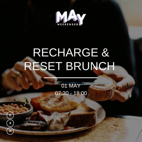 Recharge Reset Brunch Ducie Street Warehouse