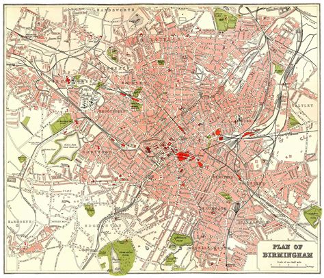 Birmingham Map 1894