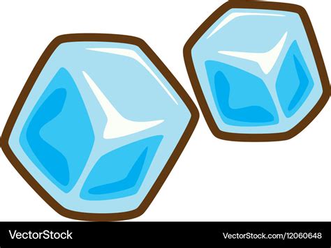 Frozen Ice Cube Drawing