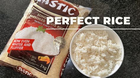 How To Cook Perfect Rice For Beginners South Africa Youtube