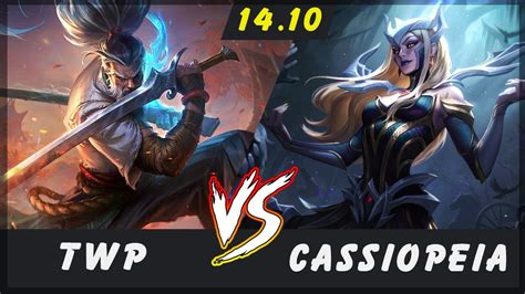 Thewanderingpro Yasuo Vs Cassiopeia Mid Patch Yasuo Gameplay