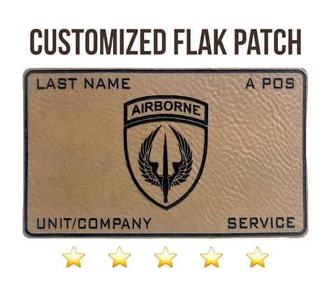 Custom Plate Carrier Flak Patch Custom Logo Military - Etsy