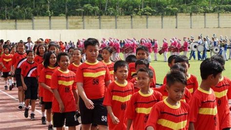 Ribuan Pelajar Berkompetisi Pada Popda Tahun Di Kabupaten Magelang