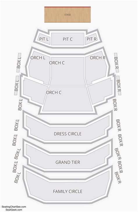 Appleton Performing Arts Center Seating Chart