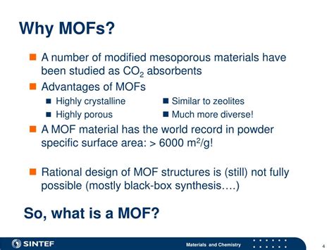 Ppt Metal Organic Frameworks Mofs As Low Temperature Adsorbents For