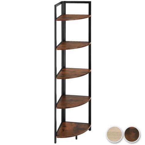 ÉTAGÈRE DANGLE style industriel avec 5 niveaux en Bois et Acier EUR 48