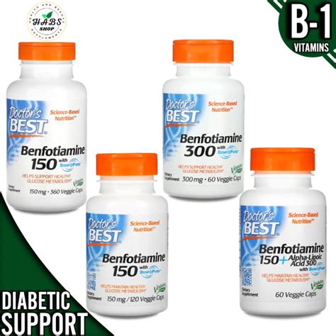 Benfotiamine Alpha Lipoic Acid 150 Alpha Lipoic Acid 300 Mg 60