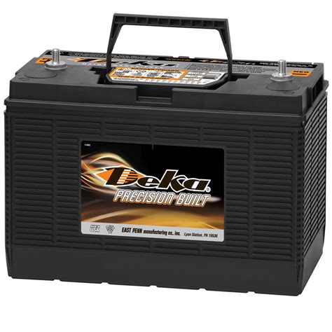 12V 1000CCA 185RC DEKA PREC HD FLOODED Federal Batteries Leading