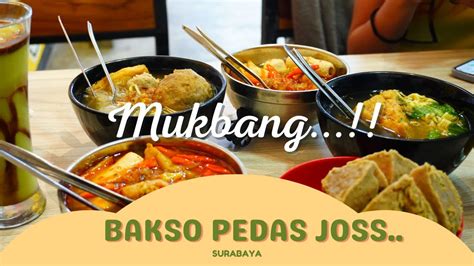 MUKBANG BAKSO PEDAS - YouTube