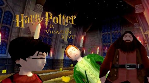 Harry Potter Ja Viisasten Kivi PS1 Hagrid Kutsuu Juomaan YouTube