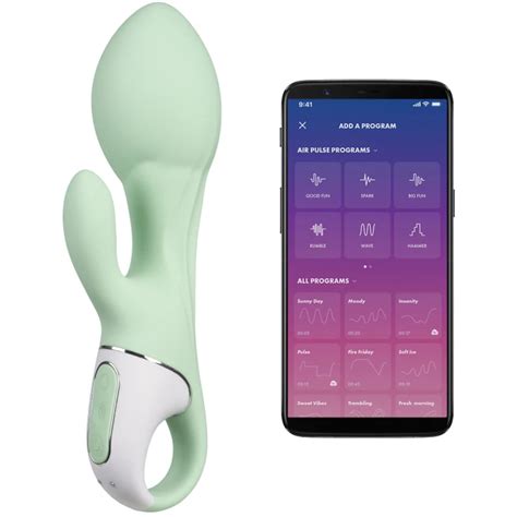 Satisfyer Air Pump Bunny 5 App Styrd Uppblåsbar Rabbitvibrator Sinful