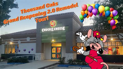 Chuck E Cheese Thousand Oaks Ca Grand Reopening 2 0 Remodel Store Tour March 2024 Youtube