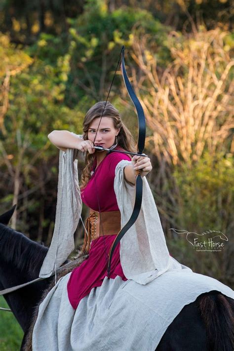 Mounted Archery Archery Women Archery Girl Woman Archer