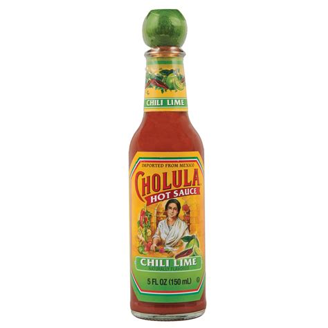 Cholula Kosher Chili Lime Hot Sauce 5 Fl Oz Bottle Walmart