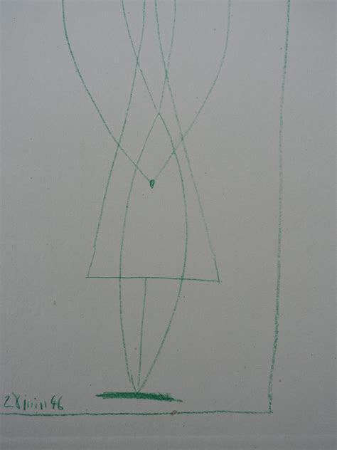 Pablo PICASSO Nude Woman Original Etching Etsy