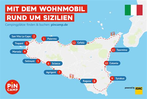 Sizilien Rundreise Mit Dem Wohnmobil Traumtour Im Mittelmeer