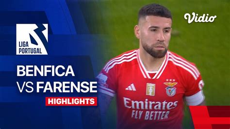 Benfica Vs Farense Highlights Liga Portugal Vidio