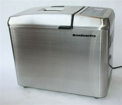 Breadman Pro Bread Maker Machine Tr900s Brushed Stainless Steel