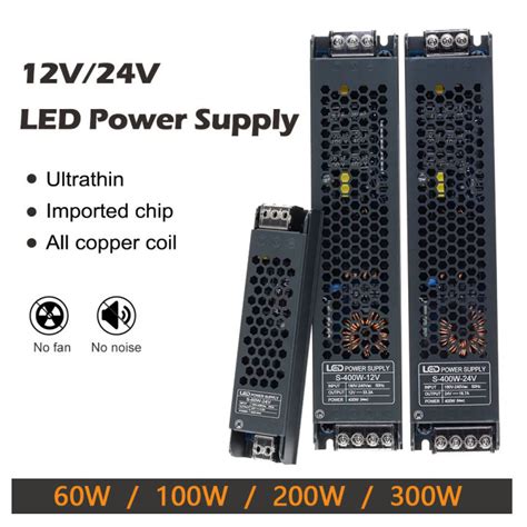 อะแดปเตอร์แปลงหม้อแปลงไฟฟ้า12v 24v Dc ไดรเวอร์ Led เป็น12v 24v Dc แหล่ง