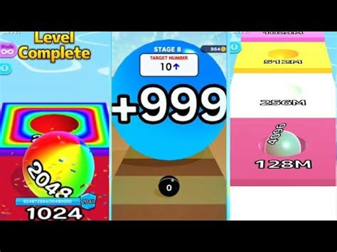 Million Jelly Tube Run Satisfying Gameplay Ball Run