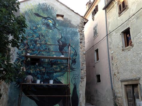 Hitnes New Mural In Vodnjan Croatia Streetartnews