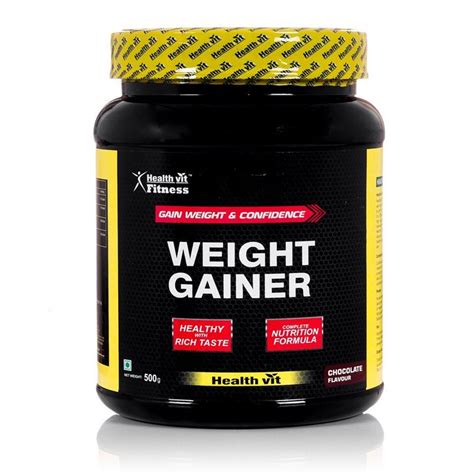 Healthvit Weight Gainer Chocolate Flavour Buy Healthvit Weight