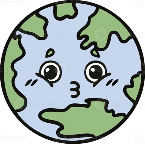 Cute Cartoon Planet Earth 45282474 Png