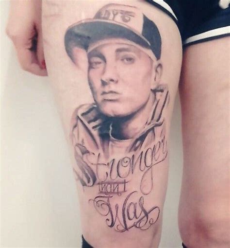 Pin By Caroline Seal On Emin3m Eminem Tattoo Portrait Tattoo Tattoos