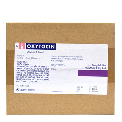 OXYTOCIN 5 IU 1 Ml Bepharco