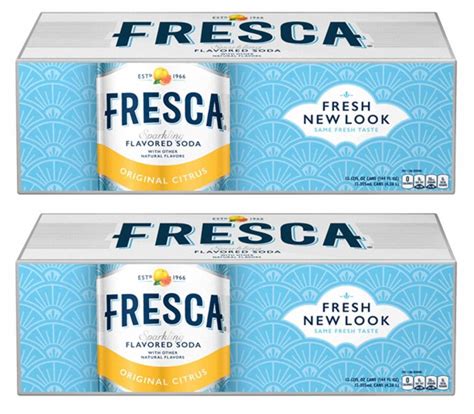 Fresca Original Citrus Soda 12 Ounce 24 Pack Louisiana Pantry