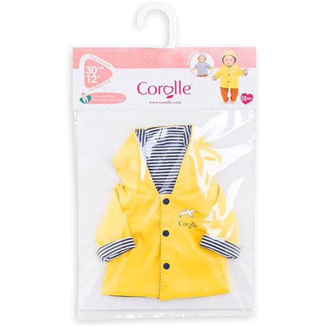 Corolle Doll Outfit Loire Riverside Reversible Raincoat Jr Toy