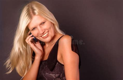 Blond Woman In Red Bikini Stock Image Image Of Belly