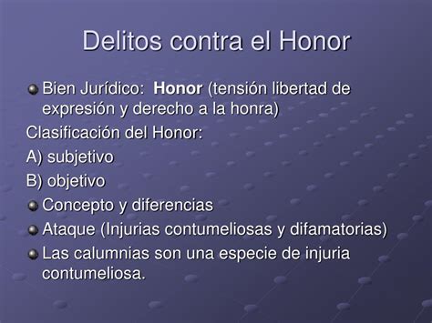 Ppt Delitos Contra El Honor Powerpoint Presentation Free Download Id872594