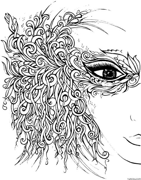 Adult Scary Coloring Pages Turkau