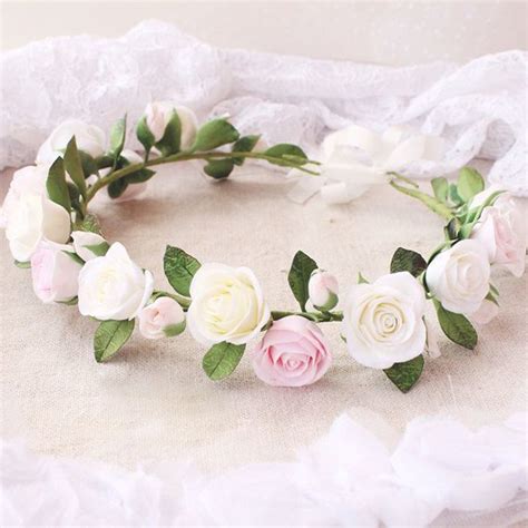 Pink Rose Flower Crown - Handmade With Love | Oriflowers