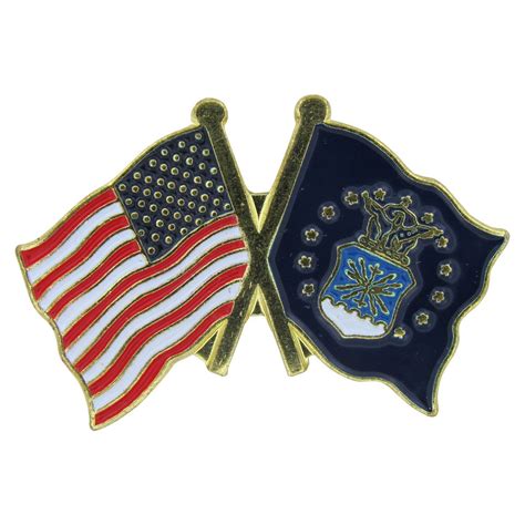 Us Air Force Double Lapel Pin The Flag Shop