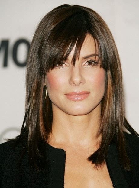 70 Trendy Medium Length Hair With Bangs in 2021