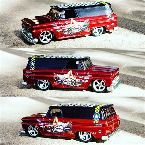 Custom Panel Truck Custom Hot Wheels Hot Wheels Scale Models Cars