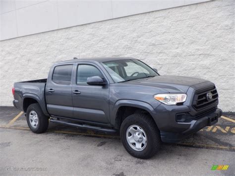 2021 Magnetic Gray Metallic Toyota Tacoma Sr Double Cab 4x4 146735156