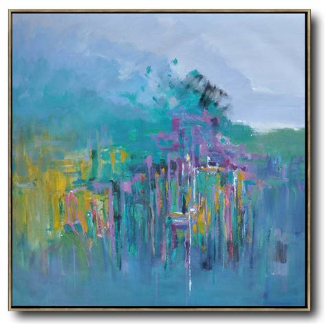 Hand Painted Extra Large Abstract Painting Abstract Landscape Oil