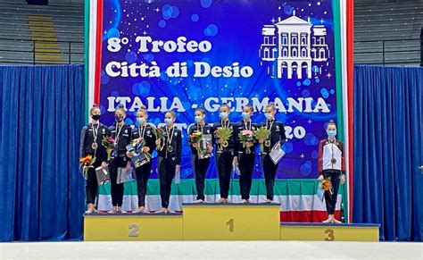 Federazione Ginnastica D Italia Desio Il Test Con La Germania