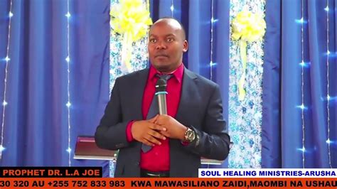 PROPHET DR L A JOE SOMO ACHA KUJISUMBUA PART 01 YouTube