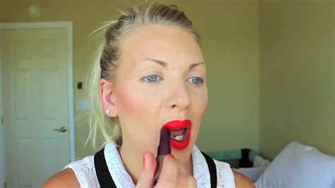 The Perfect Red Lips Tutorial Video Dailymotion