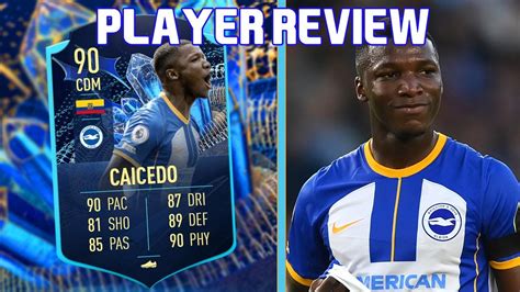 CHOOSE HIM 90 TOTS MOMENTS CAICEDO PLAYER REVIEW FIFA 23 ULTIMATE