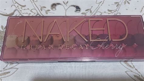 Paleta Sombras Naked Cherry Maquiagem Feminina Urban Decay Usado