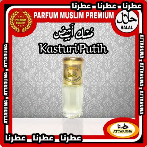 Jual Ori Minyak Wangi Kasturi Putih Asli Parfum Kasturi Original